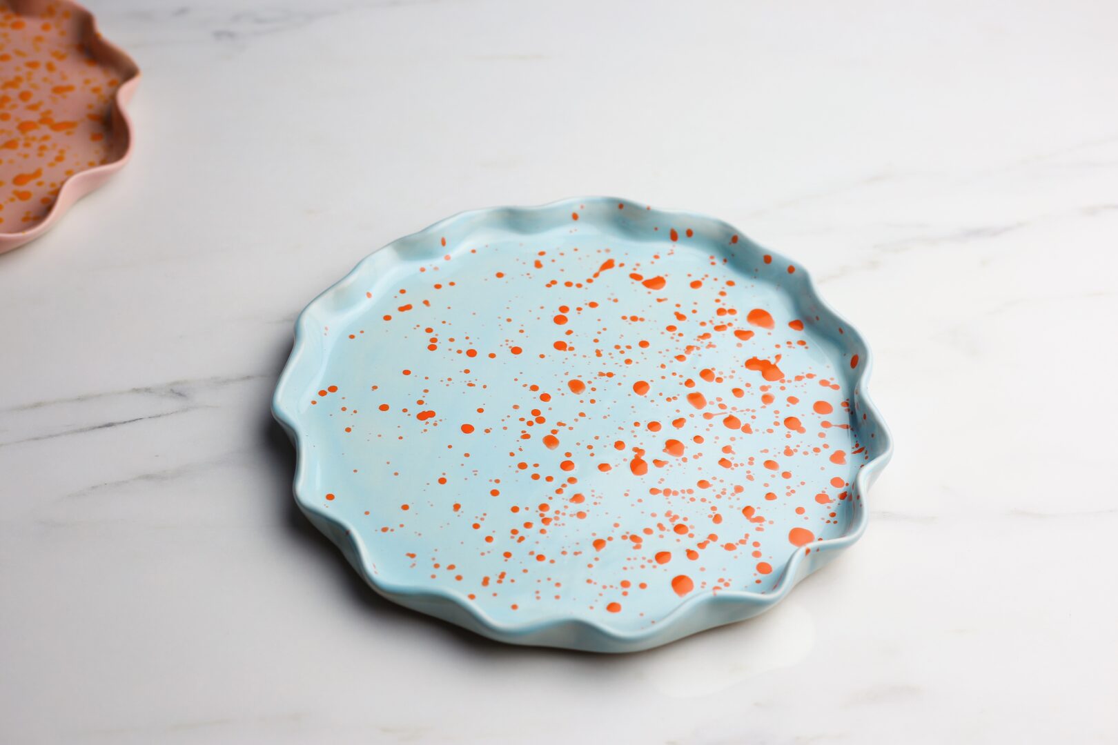 Talerz śniadaniowy z falbanką - obrazek 2