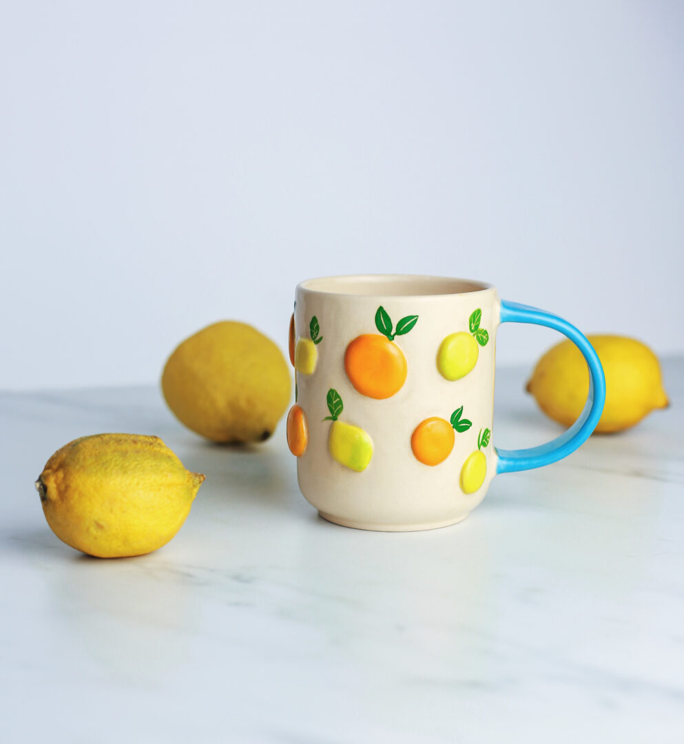 Kubek w truskawki lub cytrusy - obrazek 2