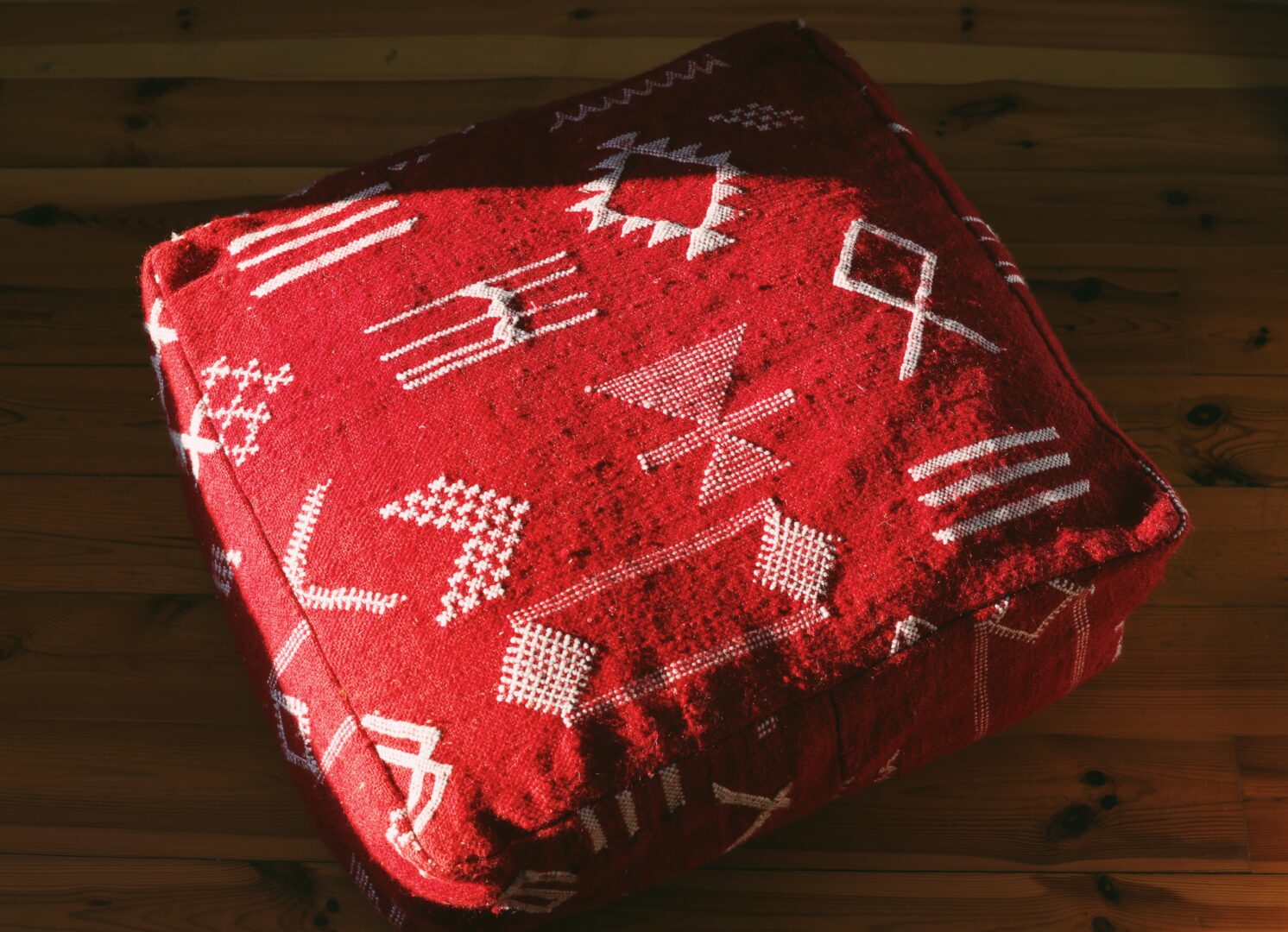 Berberyjska pufa kilim - obrazek 2