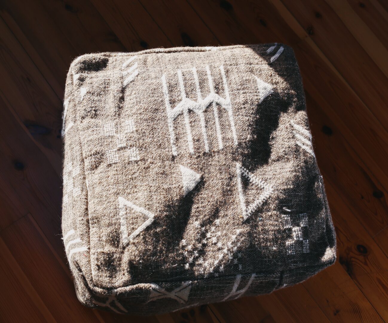 Berberyjska pufa kilim - obrazek 4