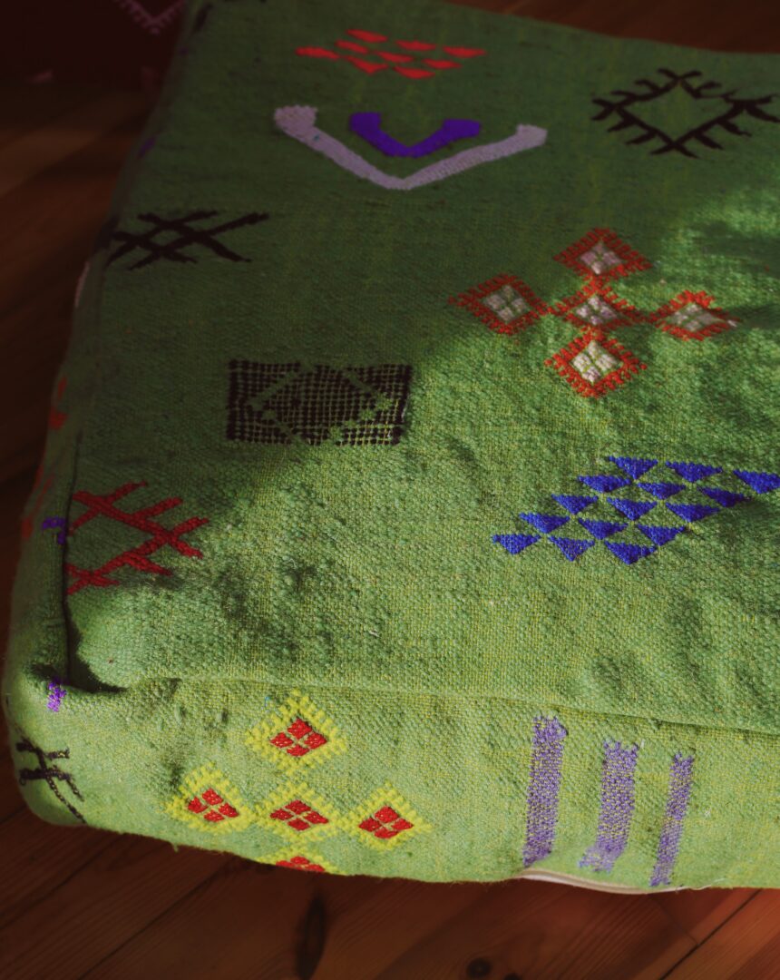 Berberyjska pufa kilim - obrazek 6