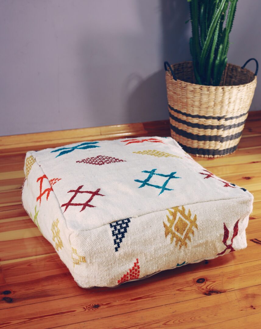 Berberyjska pufa kilim - obrazek 8