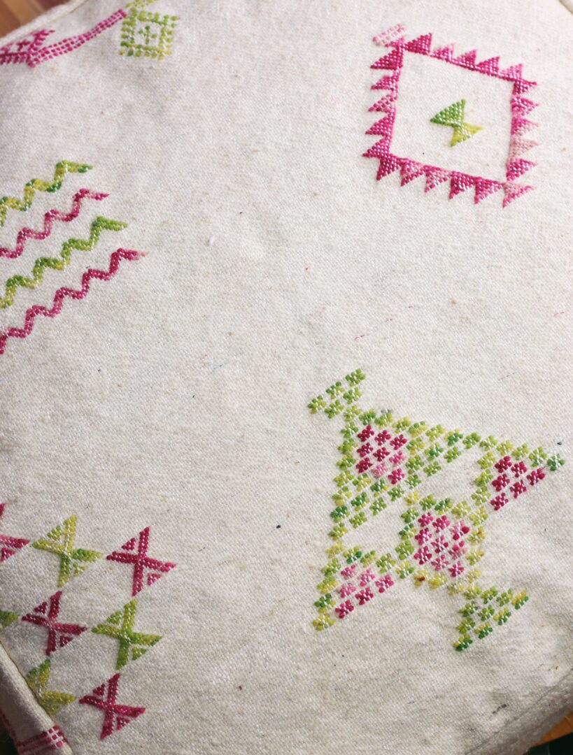 Berberyjska pufa kilim - obrazek 12