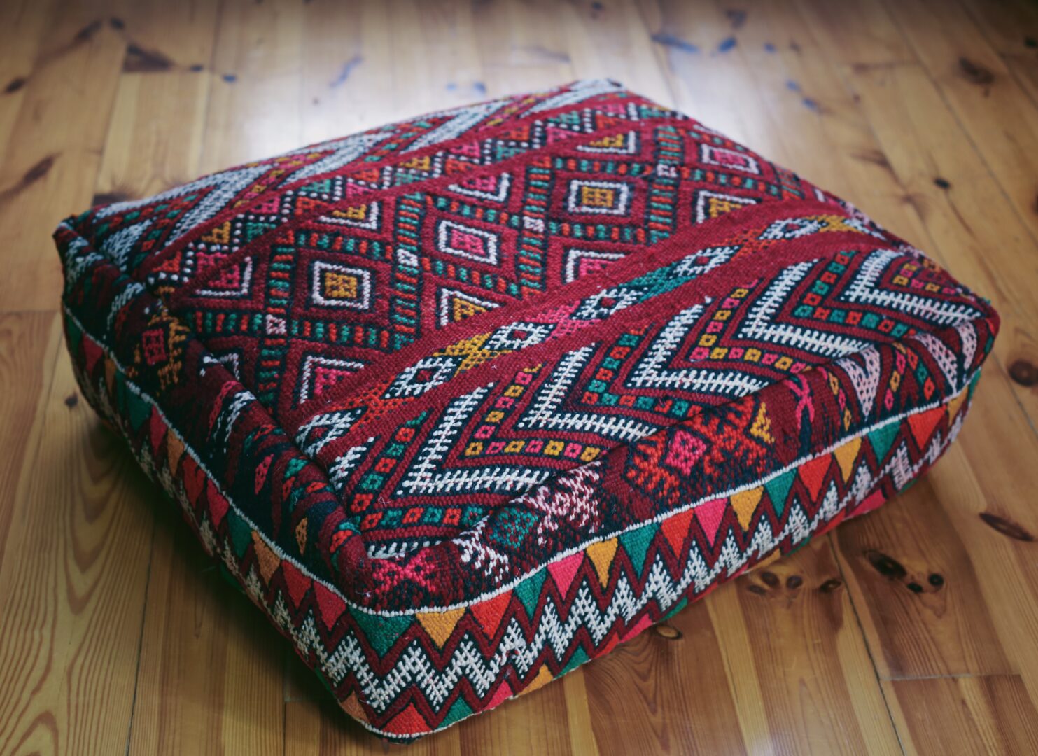Berberyjska pufa kilim - obrazek 9
