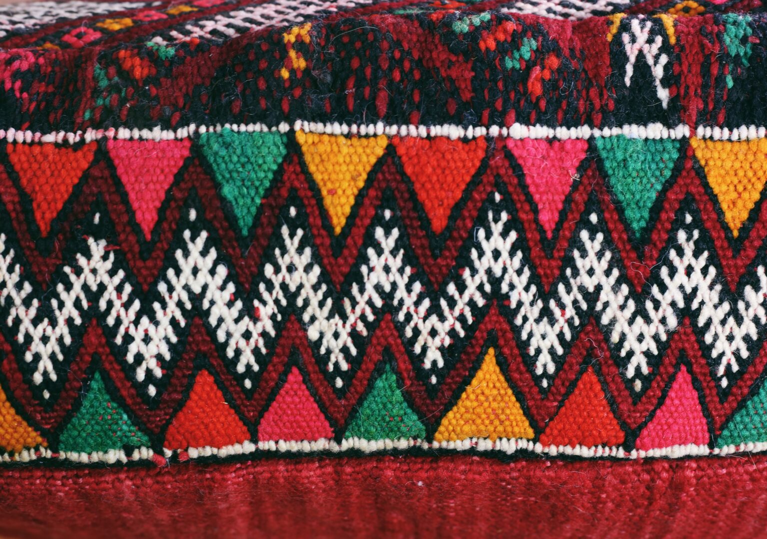 Berberyjska pufa kilim - obrazek 10